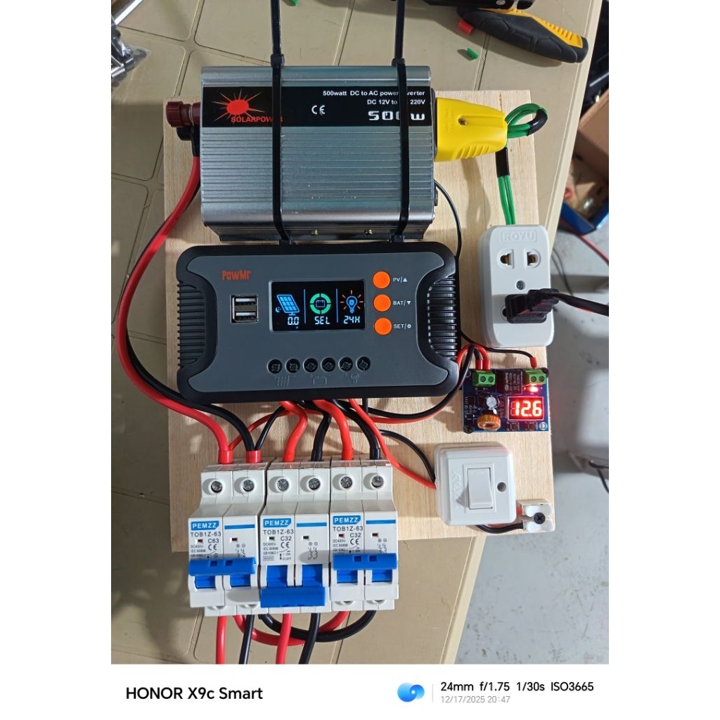 Solar setup MODIFIED INVERTER APARATO 1000watts, 500watts and 220 watts ...
