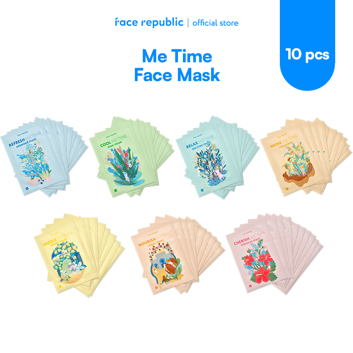Face Republic Me Time Mask 23mL (10pcs) | Shopee Philippines