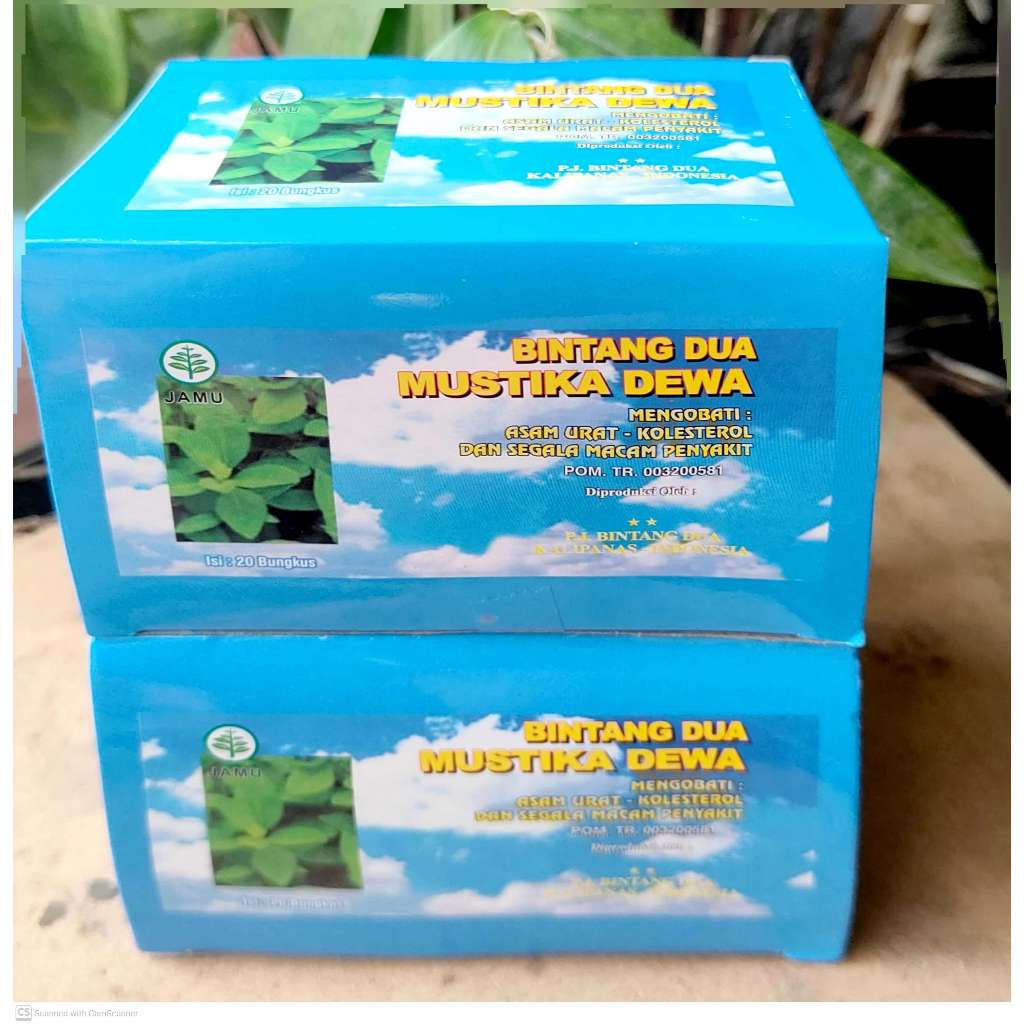 Mustika Dewa 20Sachet Bintang Dua Powder Tea | Shopee Philippines