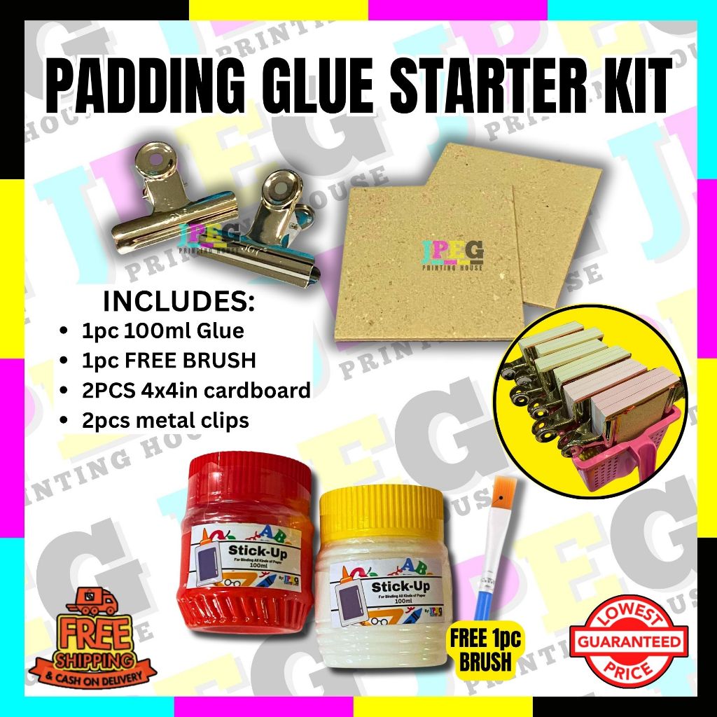 NEW Notepad Starter Kit For Binding Making Invoice Memo Pad Scratch Pad ...