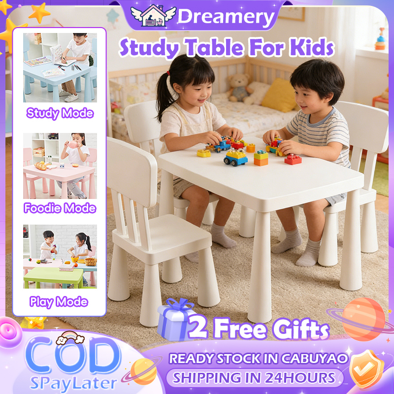 Kids Table and Chair Set Study Desk for Kids Toddler Activity Table ...