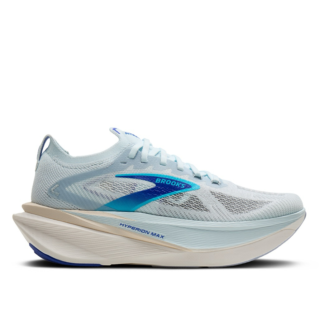 Brooks Hyperion Max 3 Men’s Racing Running Shoes - Ice/Blue/Fiery Red ...