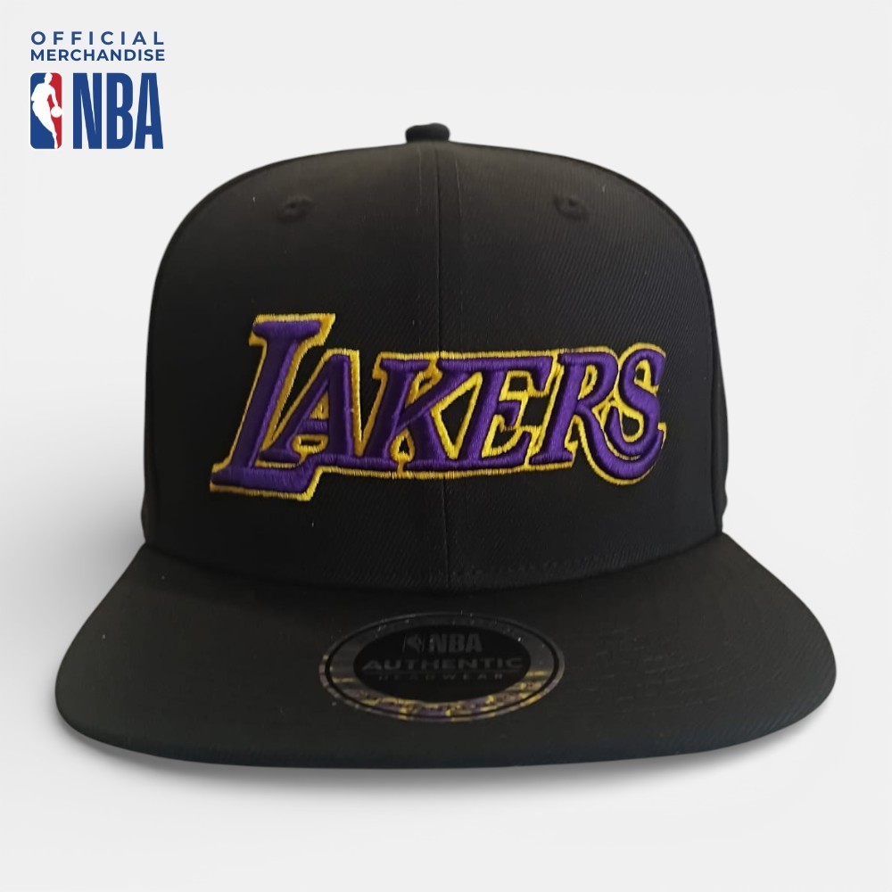 Official NBA Los Angeles Lakers Snap Back Cap with 3D Embroidery Team ...