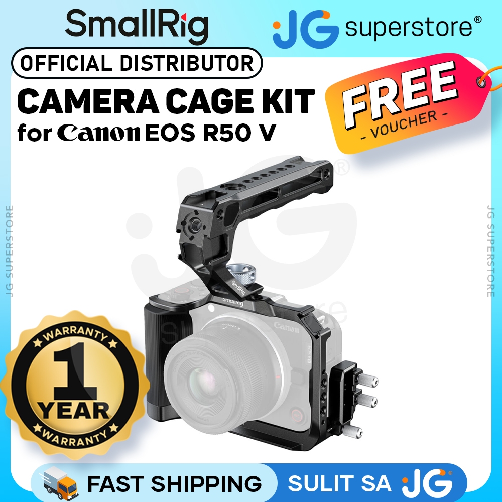 SmallRig Camera Cage for Canon EOS R50 V Kit with Arca Quick Release ...