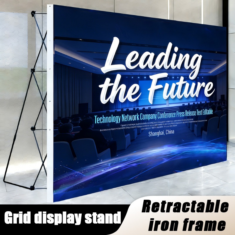 Folding pop-up display stand, outdoor advertising backdrop, display ...