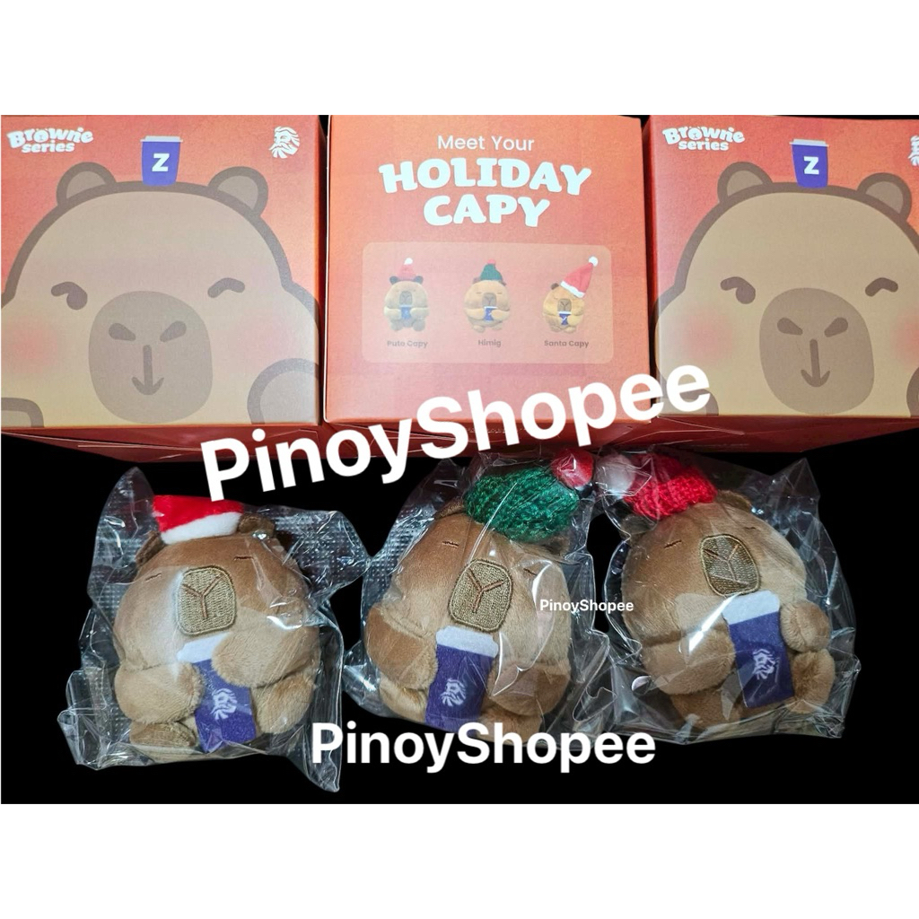 Zus Coffee Capybara Plushie | Shopee Philippines