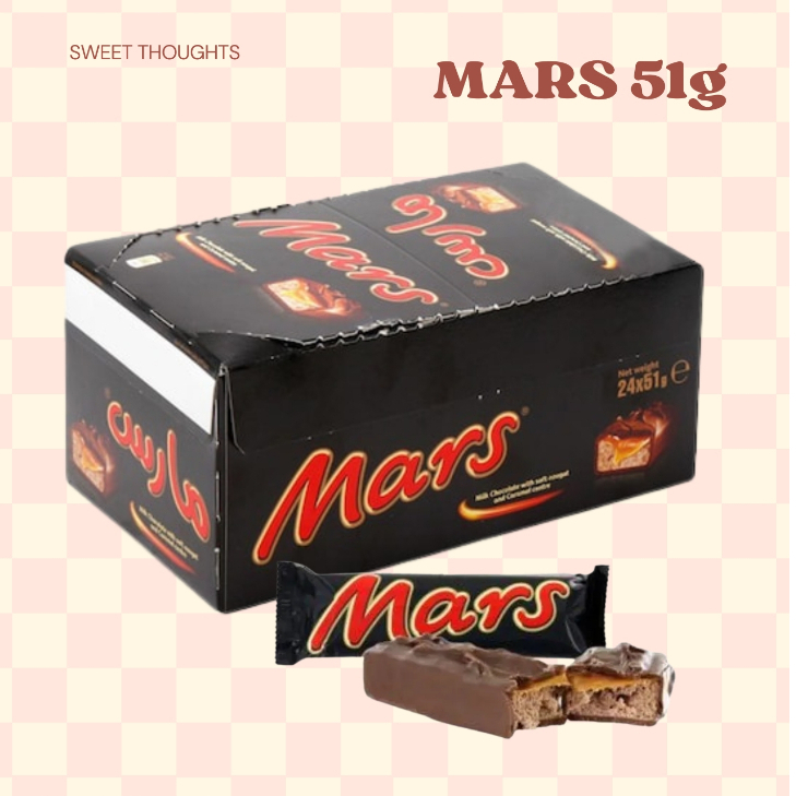 Mars Chocolate 51g x 24 pcs | Shopee Philippines