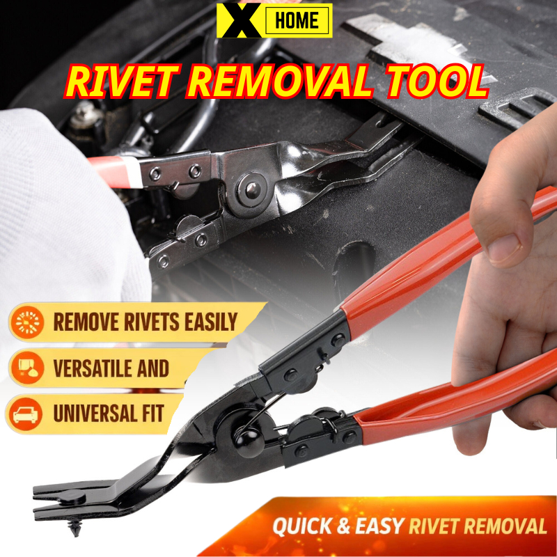 Car Rivet Removal and Repair Tool Clamp Clip Plier for Lights, Panels ...