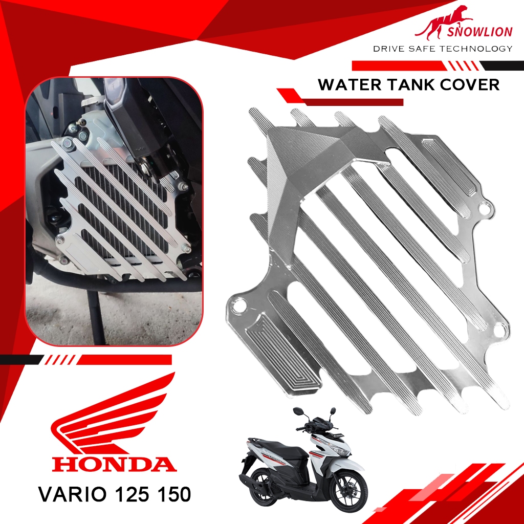 Titanium mesh CNC water tank cover Vario 125-150, AB 2013-2021, SHVN ...