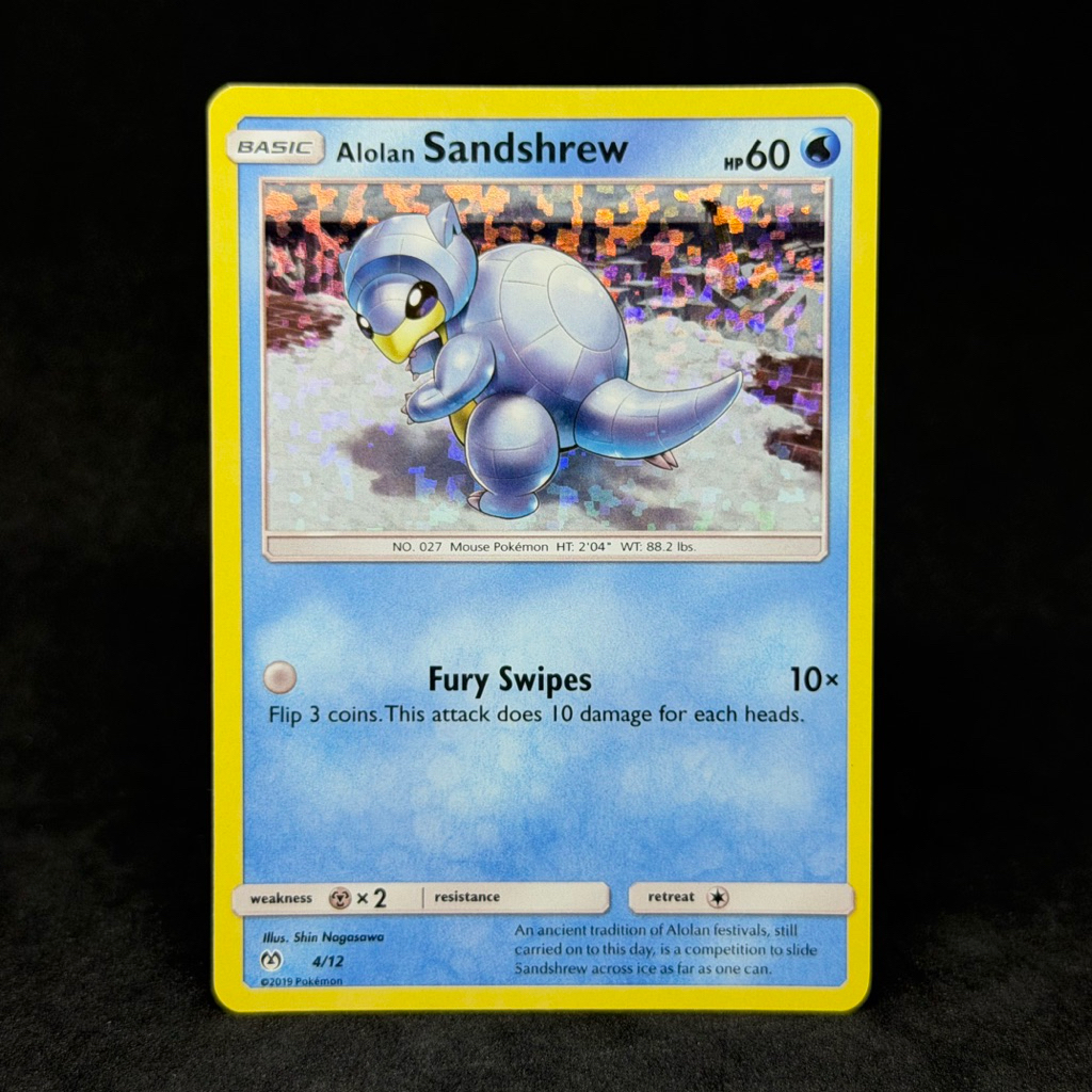 alolan sandshrew pokemon card Pokemon - Sun & Moon - Cosmic Eclipse - Alolan Sandshrew - 137/236 main image 0