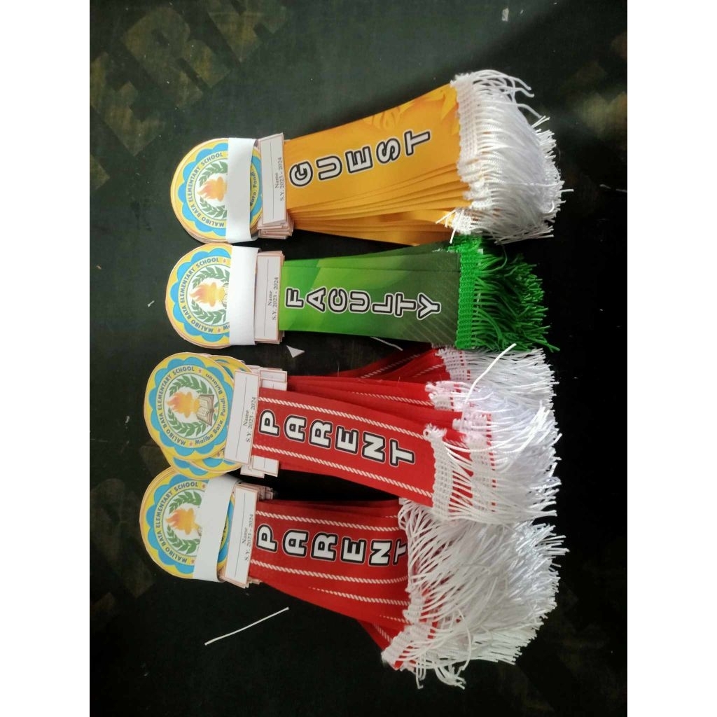 Costumized Ribbons for gradutions and recognition | Shopee Philippines