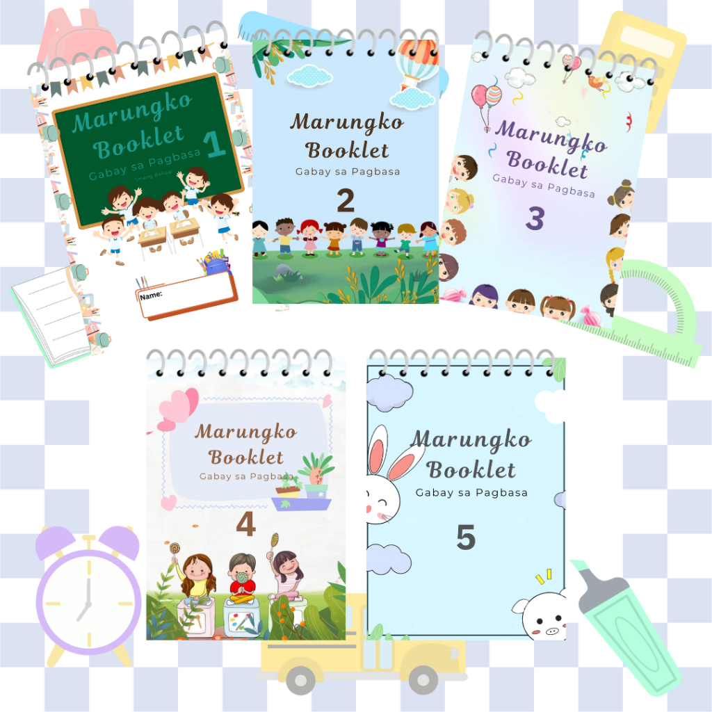 Marungko Booklet 1–5 | Filipino Reading Materials for Kids | Beginner ...
