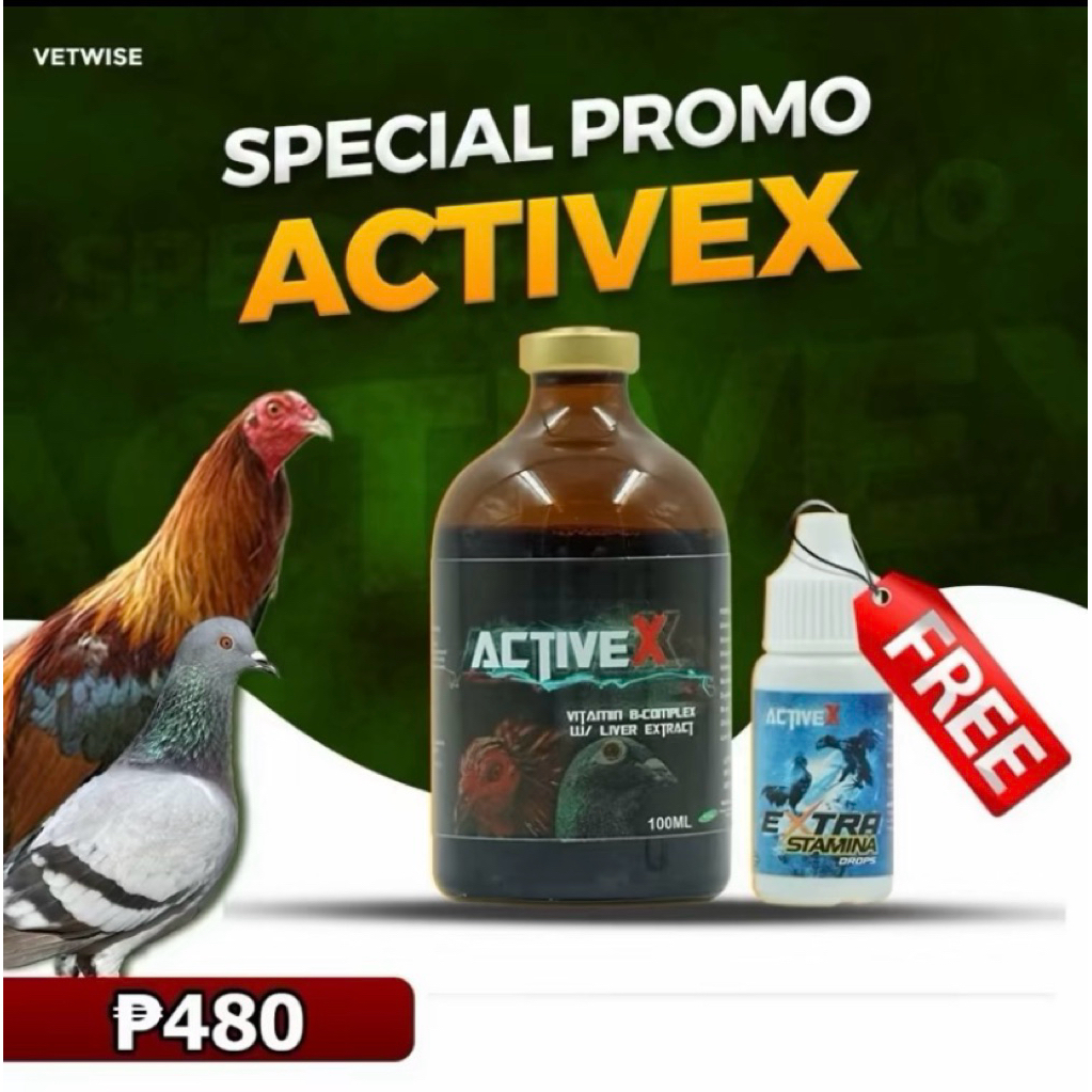 ActiveX premium B-complex w/ liver extract injectables for animal use ...