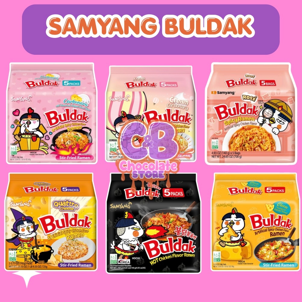 SAMYANG BULDAK MULTI PACKS (5PCS INSIDE) | Shopee Philippines