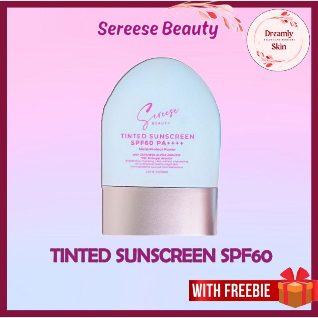 SEREESE BEAUTY Tinted Sunscreen SPF60 (With FREEBIES) | Shopee Philippines