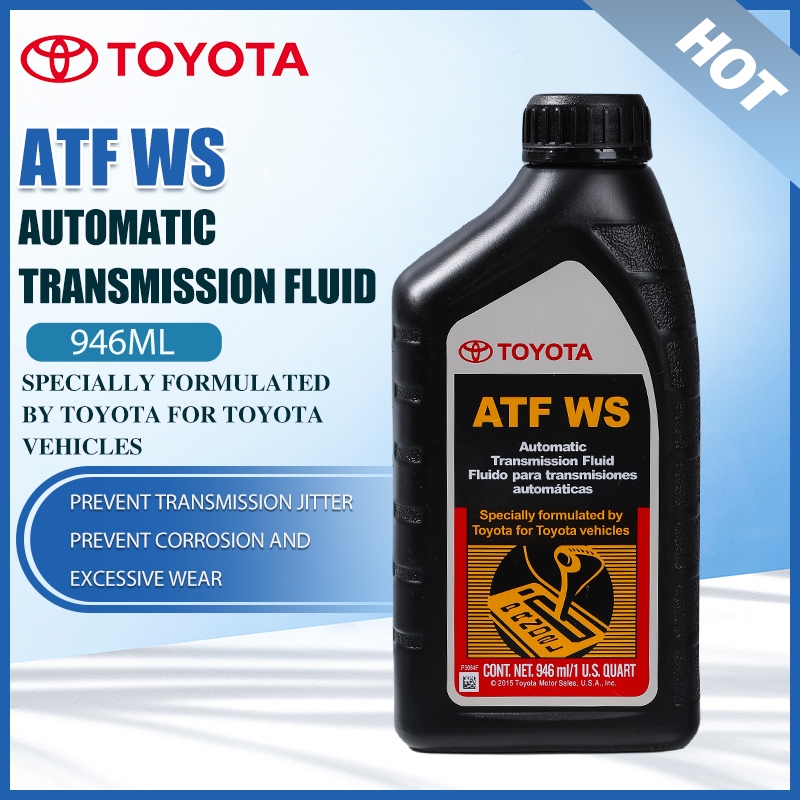 Toyota ATF WS 1L Automatic Transmission Fluid 1 Liter | Shopee Philippines