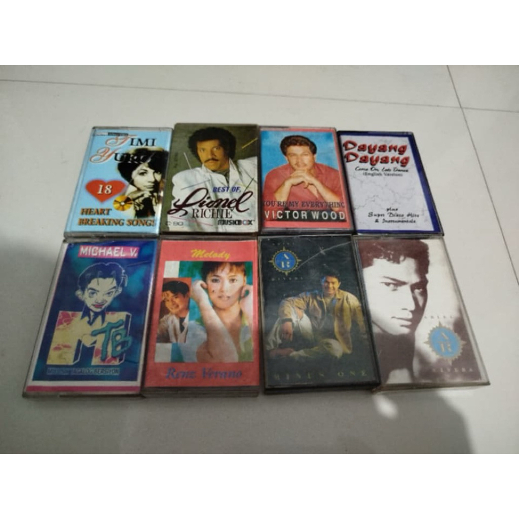 Assorted Cassette Tapes | Shopee Philippines