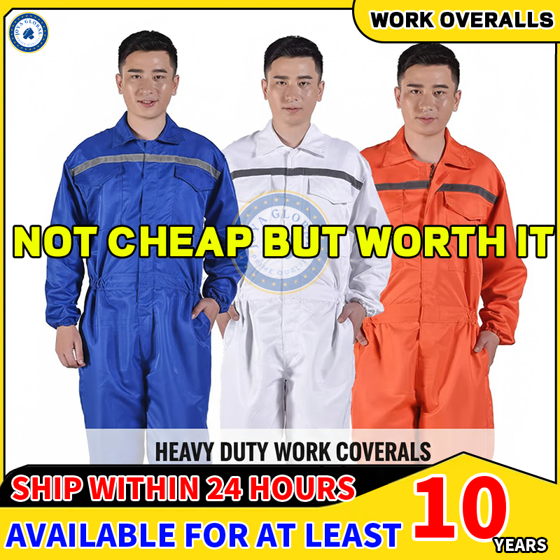 Jumpsuit Safety Jacket Set Labor Reflective Wear Suits Men/Women ...