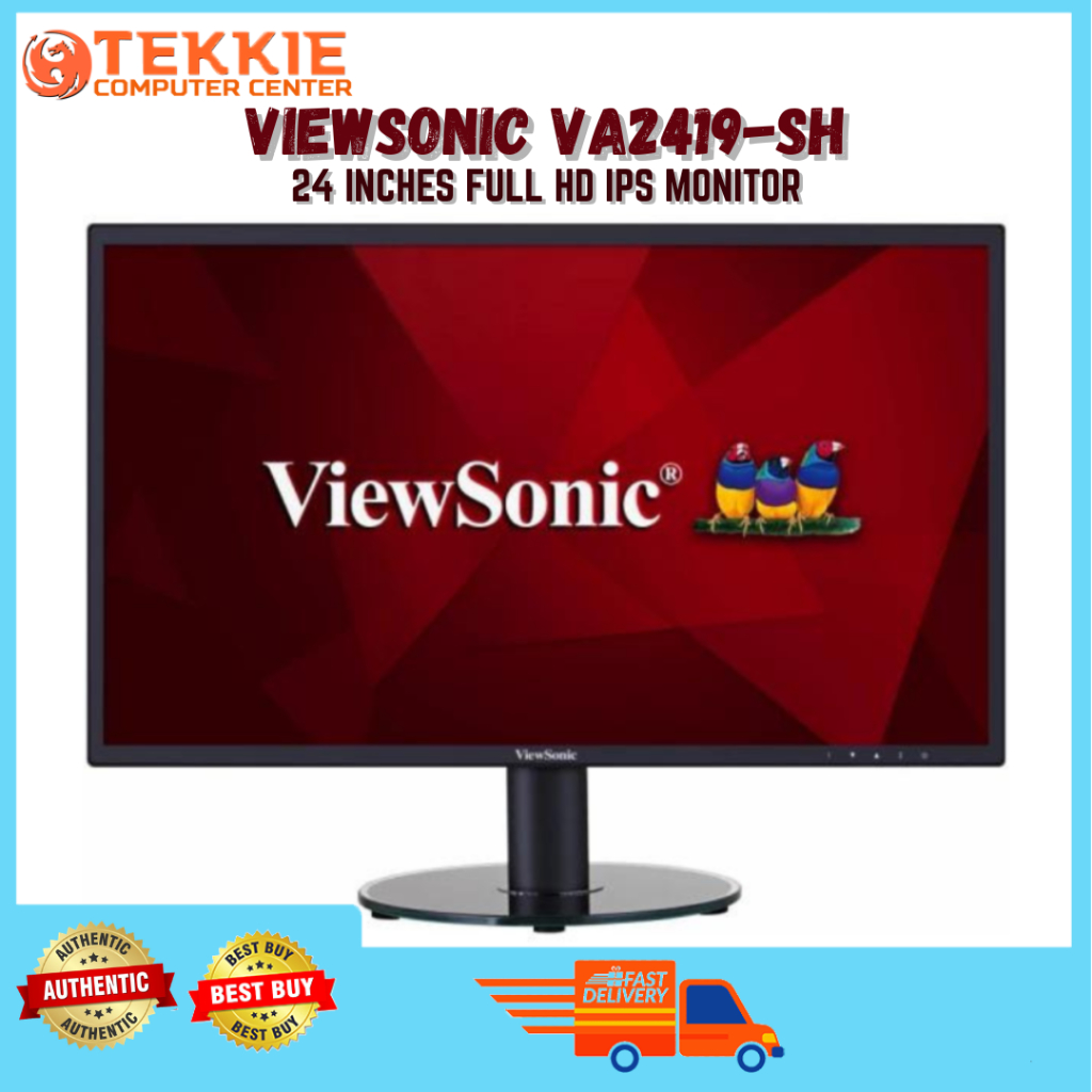 BRANDNEW VIEWSONIC VA2419-SH 24 INCHES FULL HD IPS MONITOR | Shopee ...
