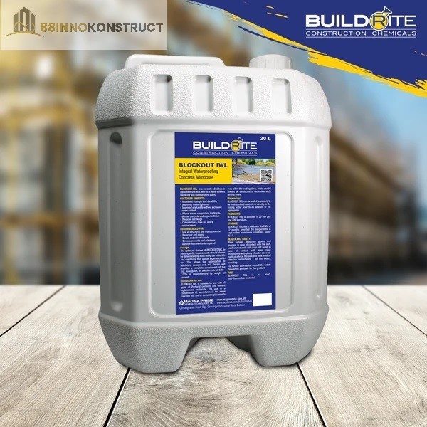 BUILDRITE BLOCKOUT IWL - Integral Waterproofing Concrete Admixture ...