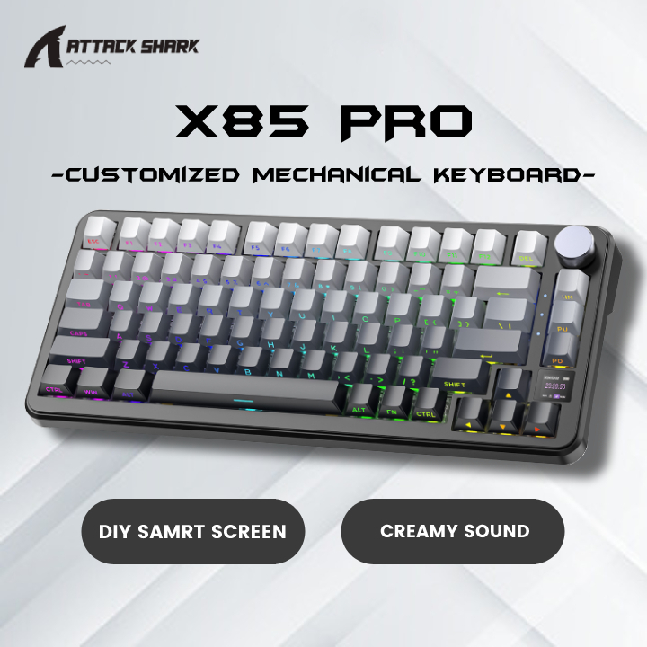 【ATTACK SULIT SALE】Attack Shark X85/X85 Pro Wireless Mechanical ...