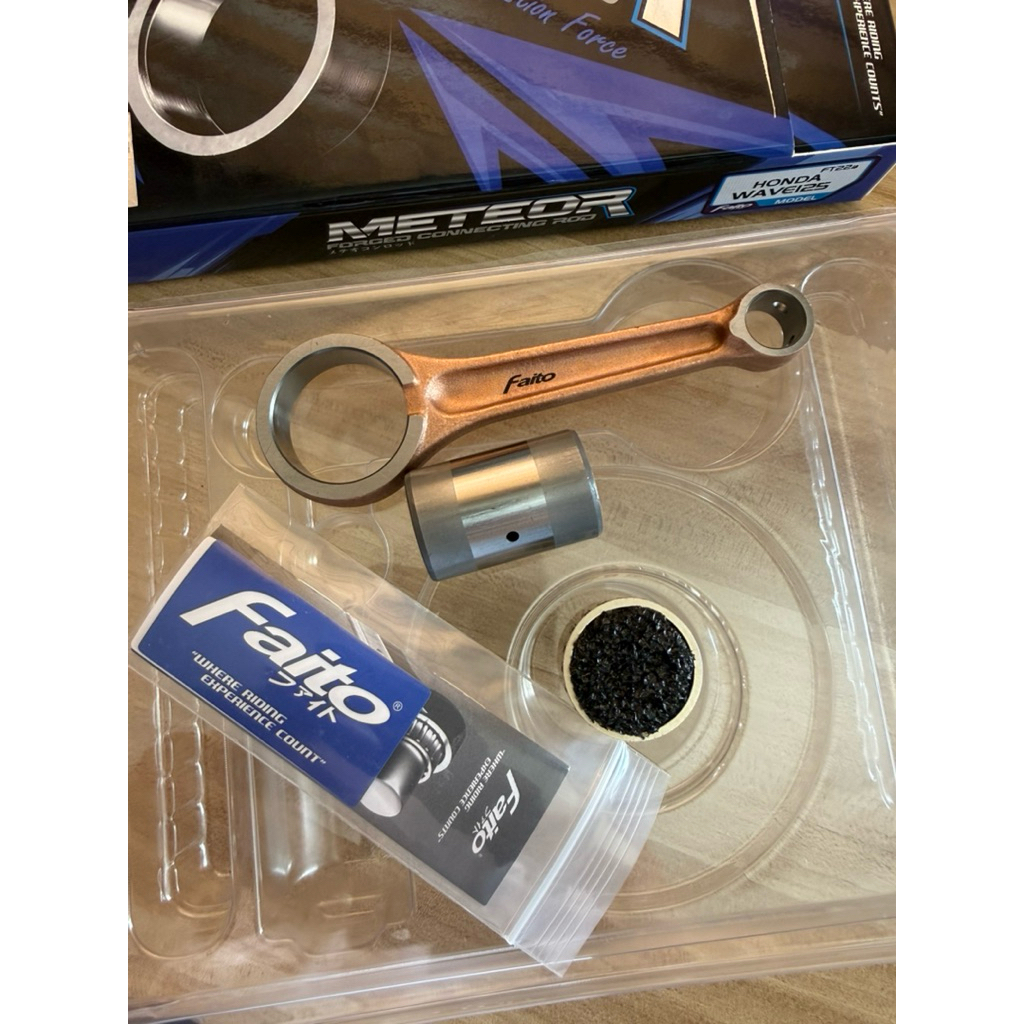 Faito Meteor FORGED Connecting Rod Set STANDARD for WAVE 125 | XRM 125 ...