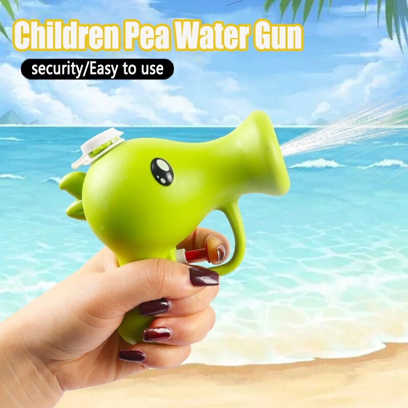 Water Gun Toy Summer Outdoor Toys For Kids Water Pistol Beach Cute Peas ...