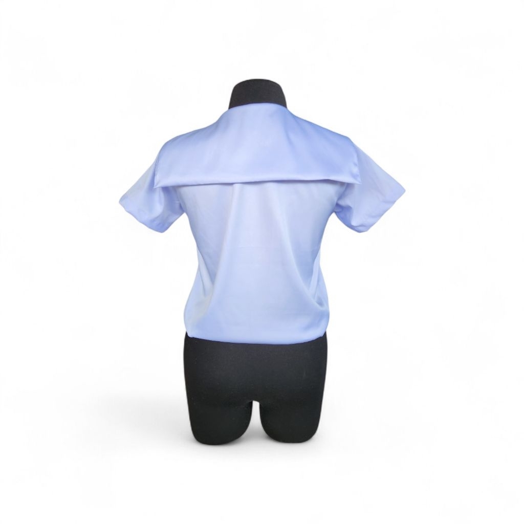 ENFOLD SAILOR-COLOR BLOUSE