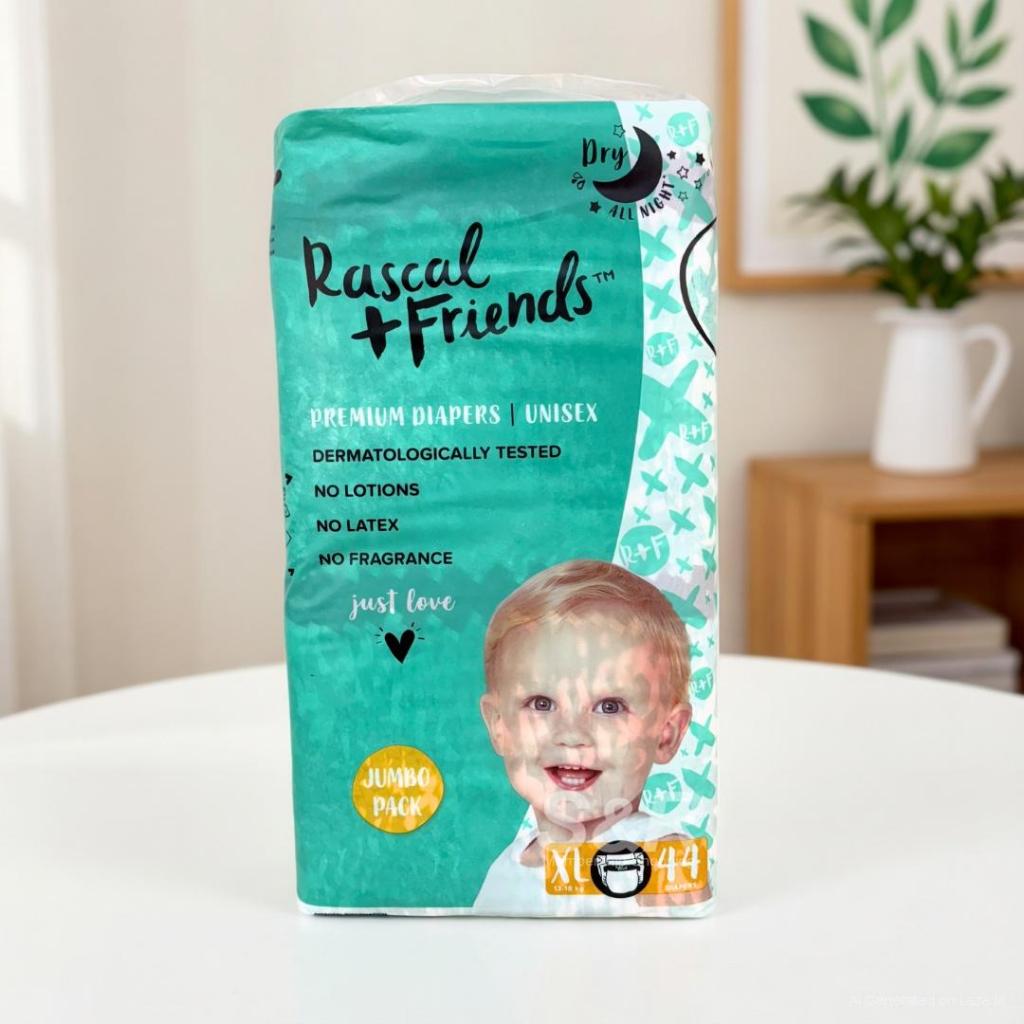 Rascal + Friends Premium Diapers Extra Large 44 Pieces | Shopee Philippines