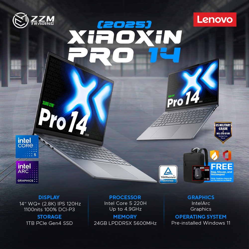 Lenovo Xiaoxin Pro 14C 2025 Core 5 220H ARC GPU 14