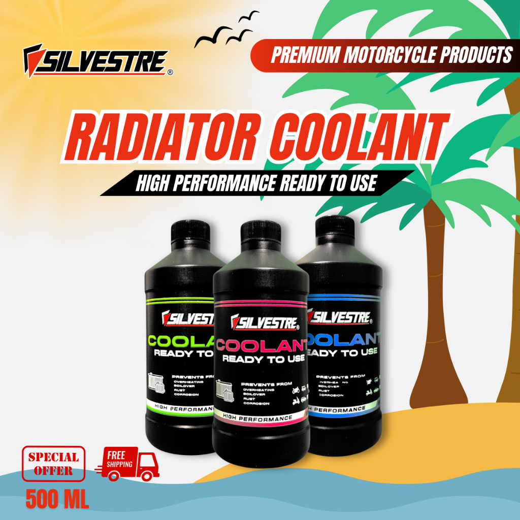 SILVESTRE Radiator Coolant High Performance Ready to Use 500ML | Shopee ...