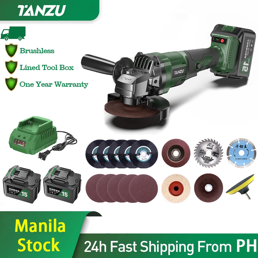 【In stock】Tanzu MT-21V Brushless cordless grinder Cutting Polishing ...