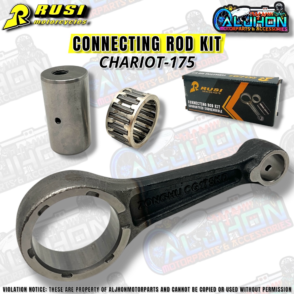 RUSI GENUINE CONNECTING ROD KIT FOR CHARIOT-175 | Shopee Philippines
