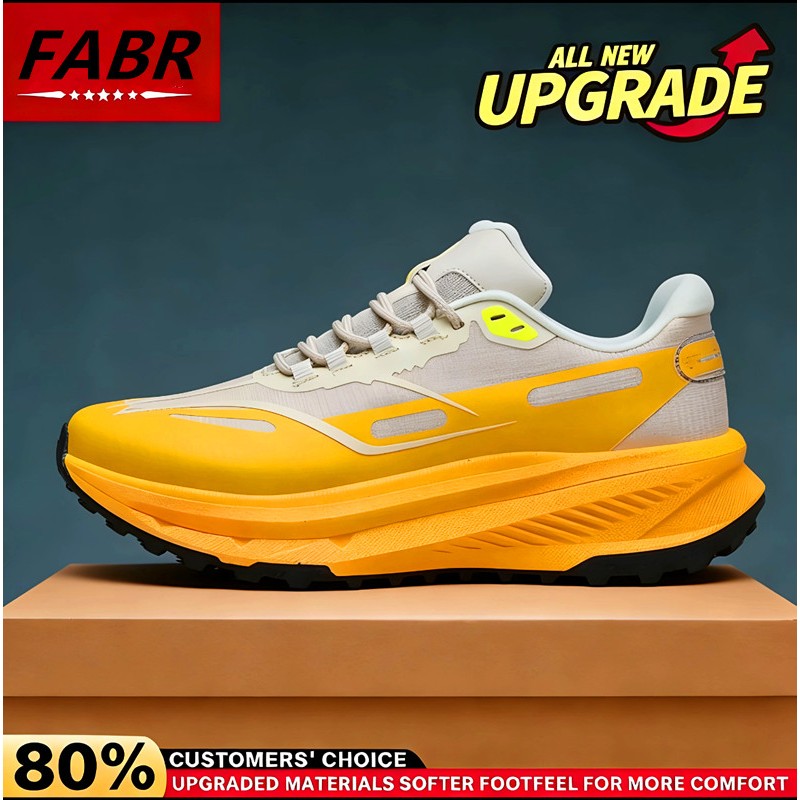 FABR Men's Casual Sports Shoes Woven Seamless Upper ETPU Rubber Sole ...