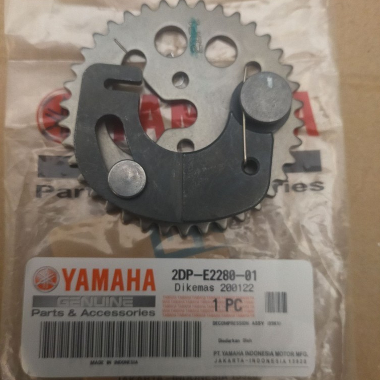 YAMAHA NMAX V1 CAM SPROCKET DECOMPRESSION ASSEMBLY 2DPE22800100 ...