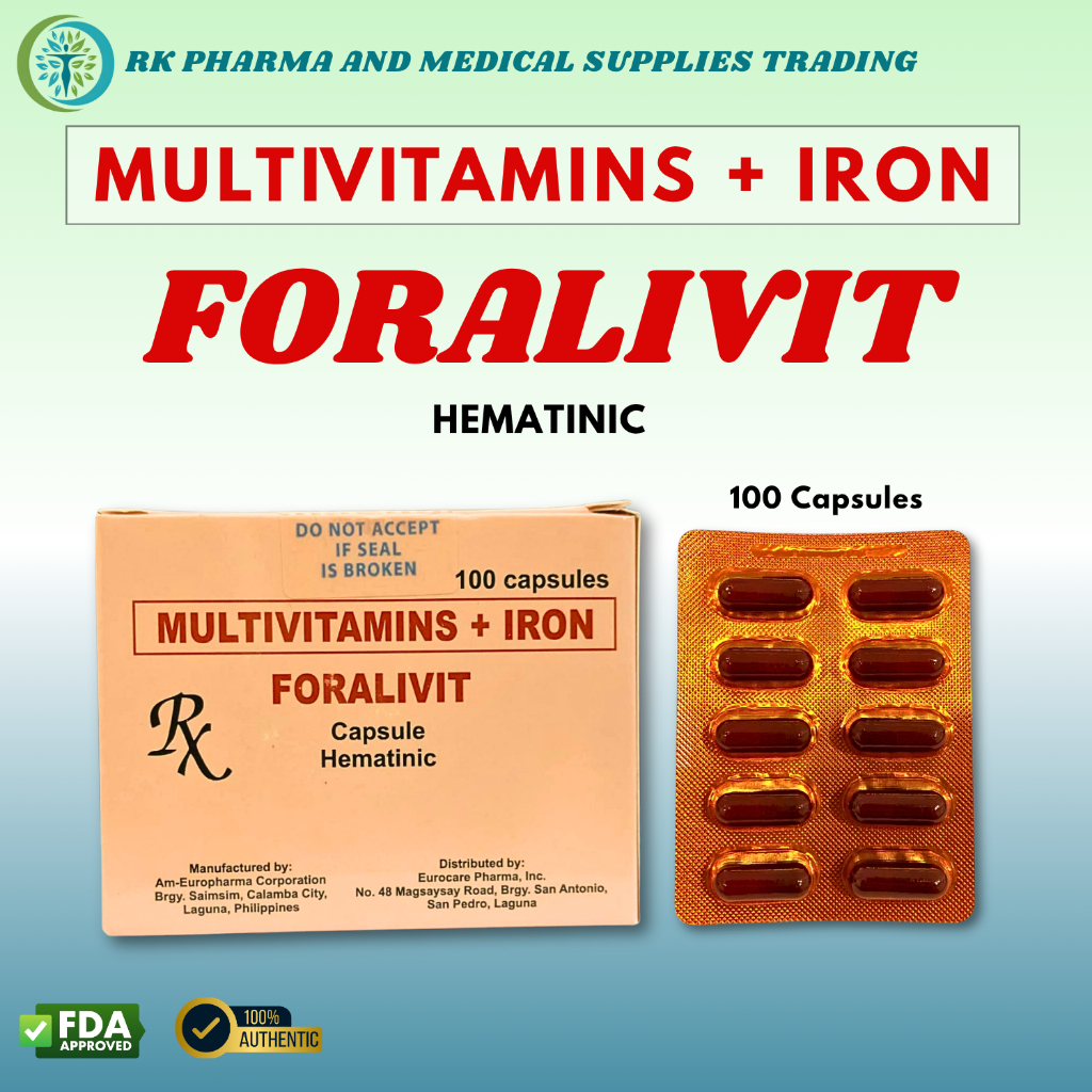 Shop iron multivitamins for Sale on Shopee Philippines