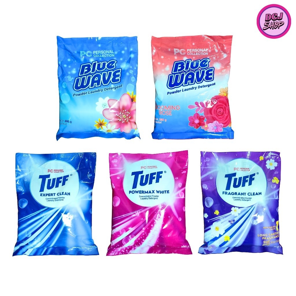 DCJ SHOP Tuff & Blue Wave Concentrated Powder Laundry Detergent (PLD ...