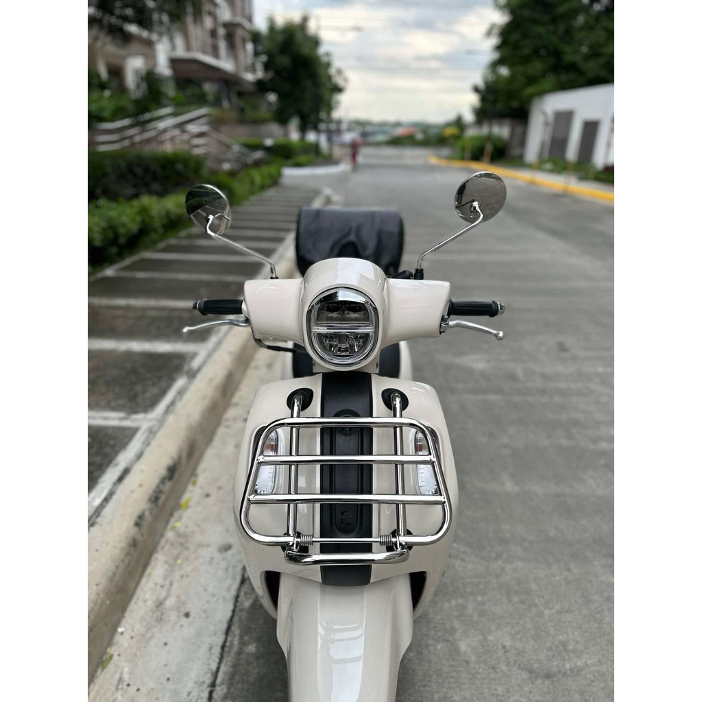 Yamaha Mio Fazzio - Stainless Front Folding Rack | Shopee Philippines