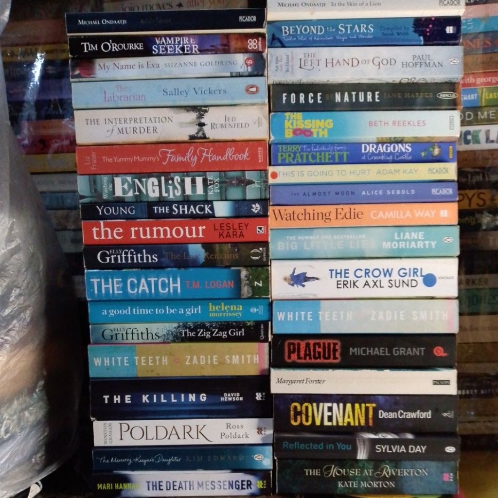 PRELOVED ASSORTED BEST SELLER NOVELS | Shopee Philippines