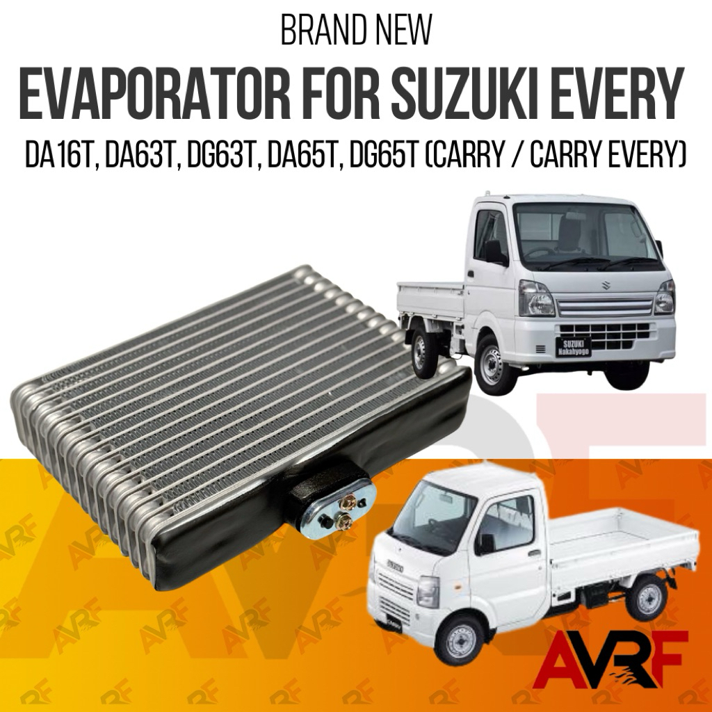 Suzuki Carry DA63T DA65T DA62T DA16T Evaporator Core – Genuine AC ...
