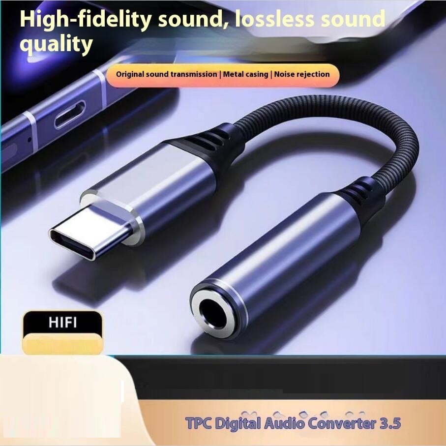 USB C to 3.5mm AUX Jack Earphone Adapter TypeC to 3.5mm Headphones ...