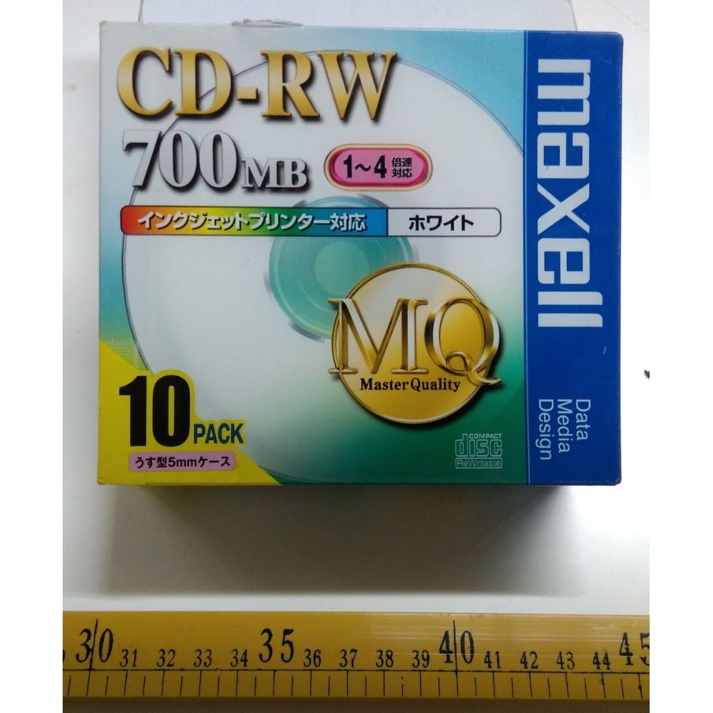 Maxell Blank CD Rewritable 10s | Shopee Philippines