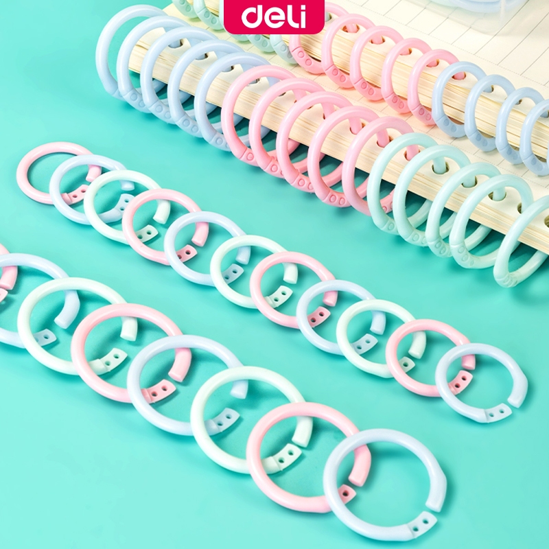 Deli Binder Rings 15/25mm TA864 | Shopee Philippines