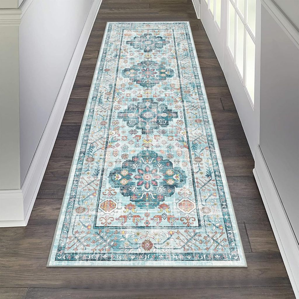 Hallway Runner Rug 60*180CM Washable Entryway Area Rugs Non Slip ...