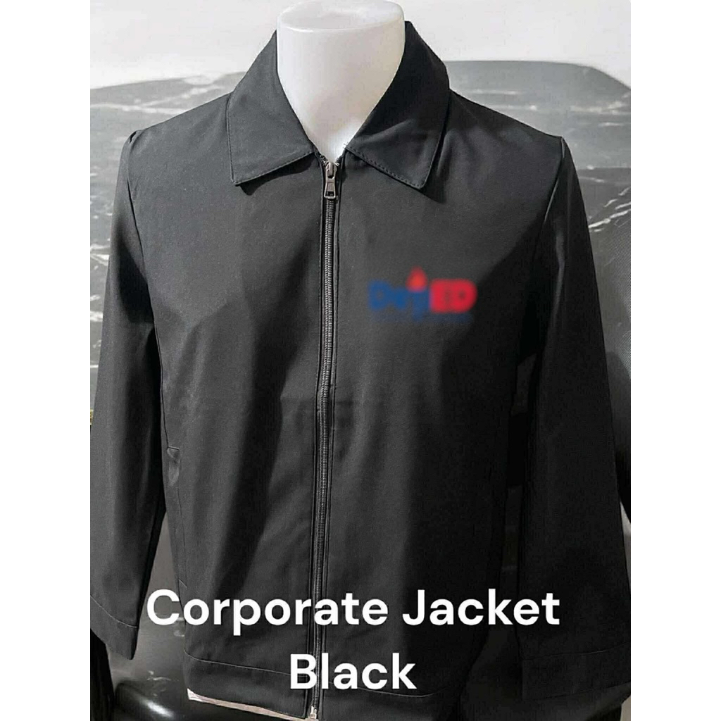 DepEd Corporate Jacket EMBROIDERED LOGO | Shopee Philippines