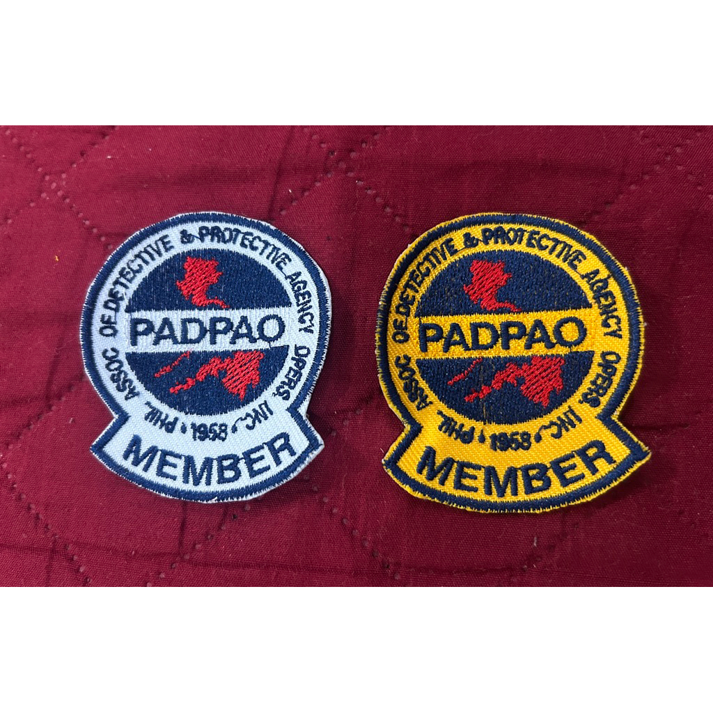 Padpao White & Yellow (Embroidery) | Shopee Philippines