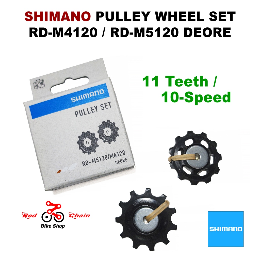 Kit Pulegge Tensione E Guida Per Shimano Deore RD-M5120 - Nuovo Originale Y3HM98010