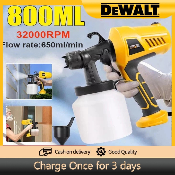 Sprayer Original 550W 800Ml Electric Gun Setsmall Paint Spray Machine ...