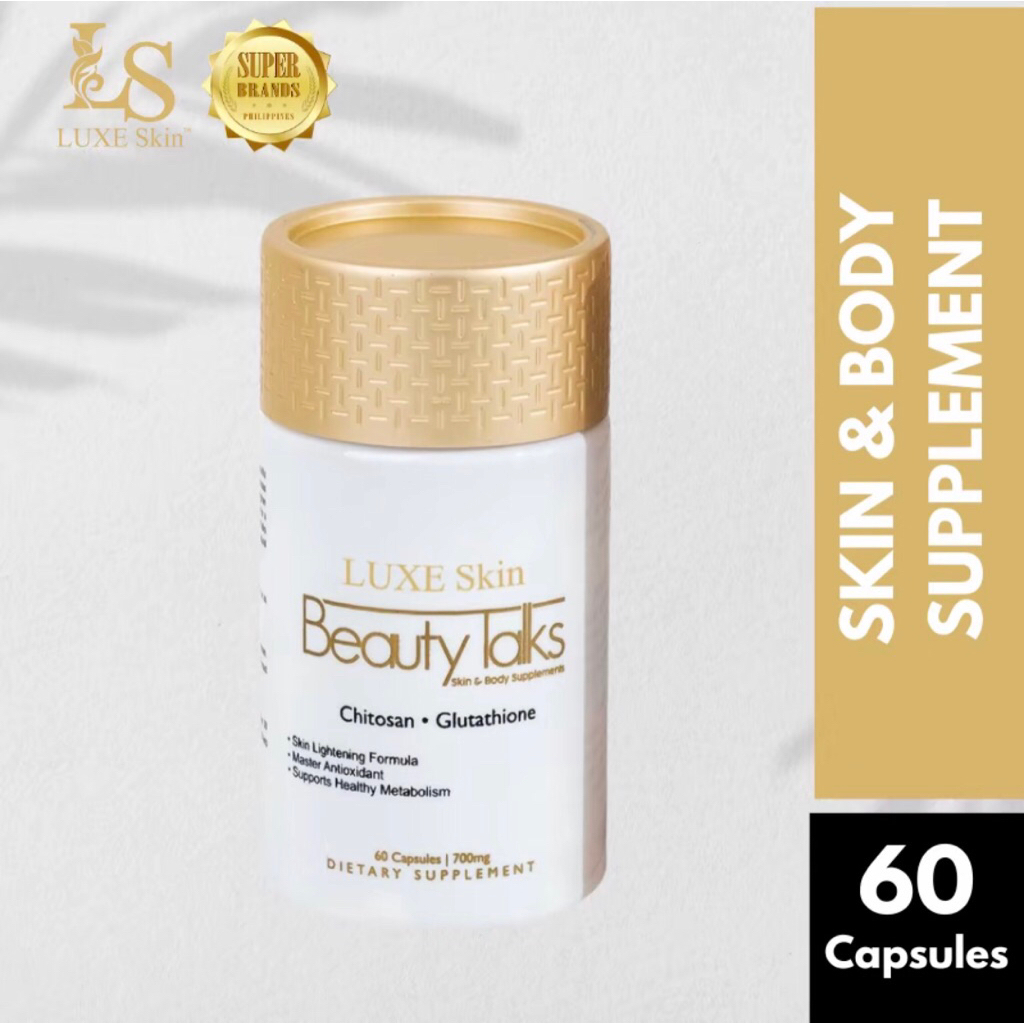 Beauty Talks Chitosan+Glutathione 700mg/60Caps. | Shopee Philippines