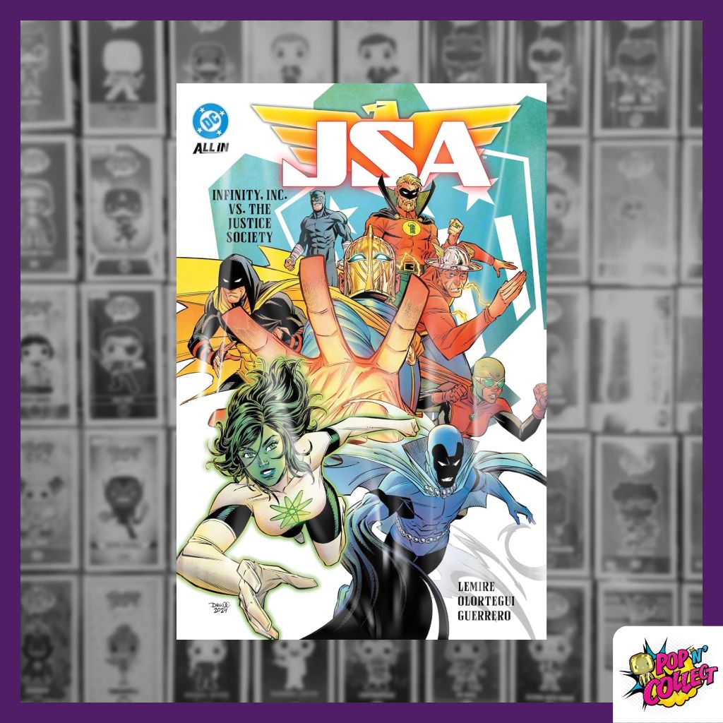 DC Comics - DC All In - JSA Vol 1. Infinity Inc vs The Justice Society ...